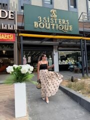 Puantiyeli Elbise