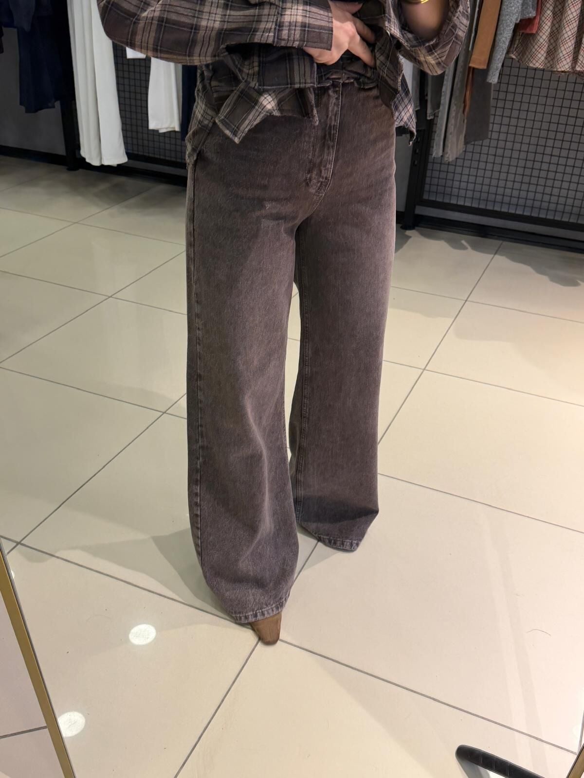 Yüksek Bel Bagy Jean