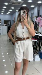 Marka Model Yelekli Şortlu Takım