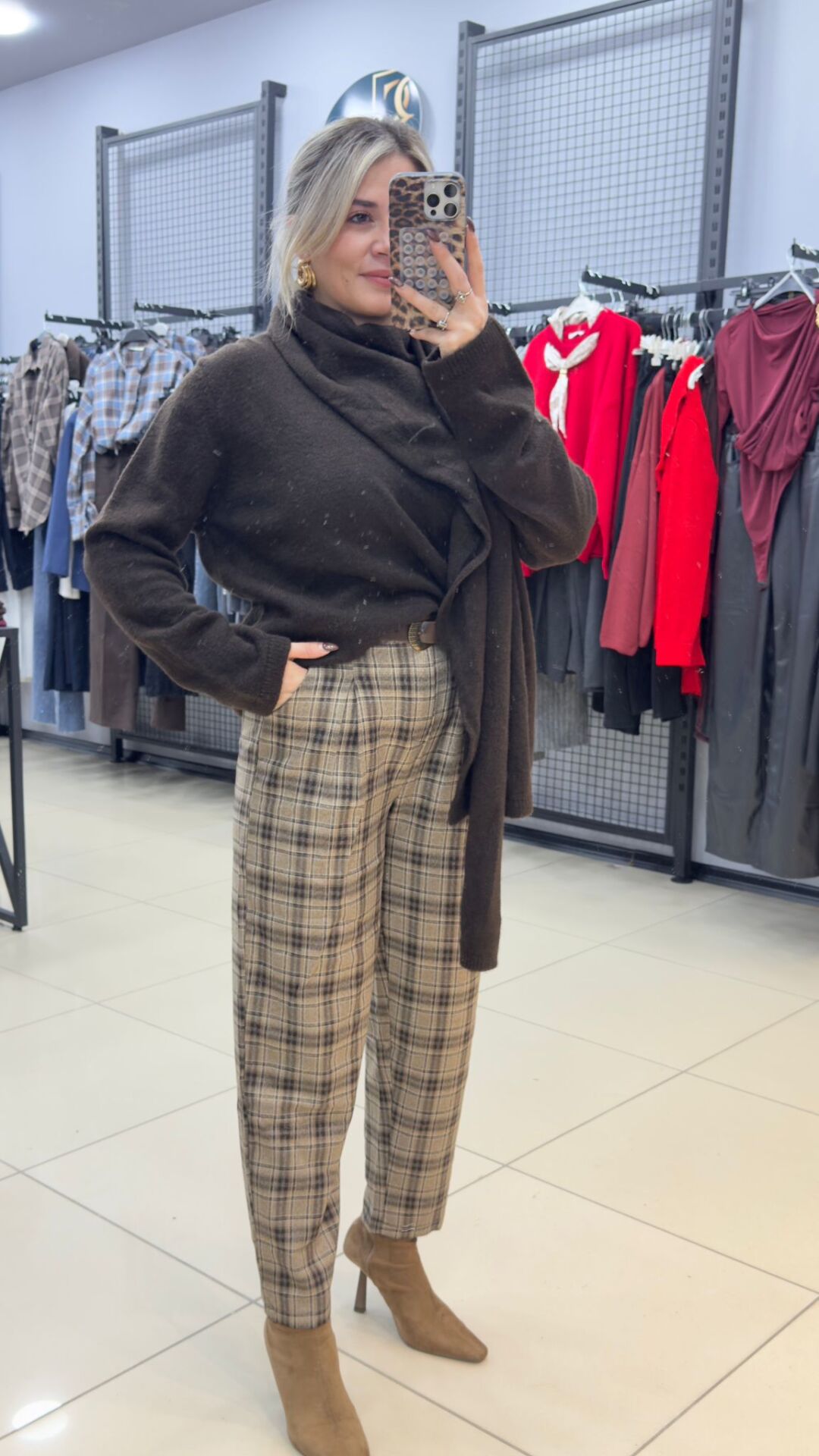 Şallı Tasarım Kazak