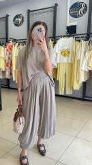 Modal Kumaş Şalvar Takım