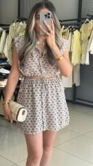 Kahve Vatkalı Deesenlı Takım