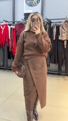 Marka Model Süet Etek