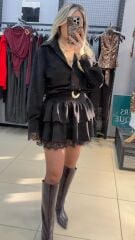 Kemerli Tasarım Elbise