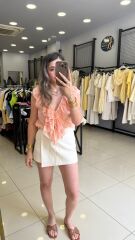 Fırfırlı Bluz-SOMON