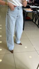Bel Detaylı Bagy Jean
