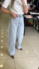 Bel Detaylı Bagy Jean