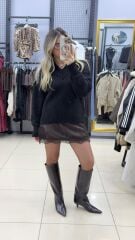 Dantteli Çıkabilen Kazak Elbise