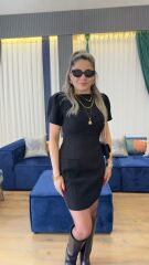 Marka Model Elbise-SİYAH