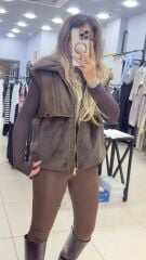 Marka Model Tasarım Peluş Yelek