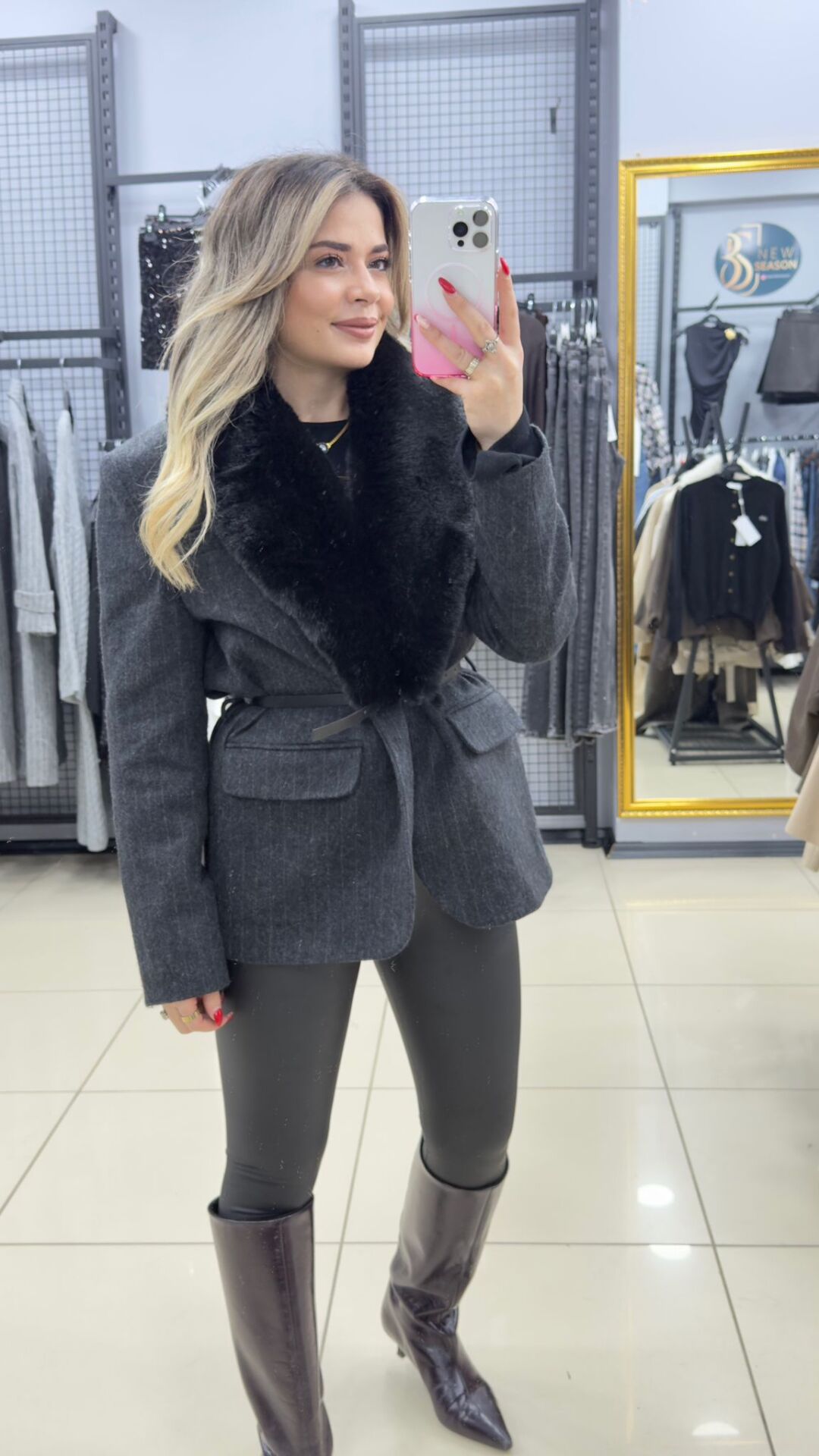 Kürkü Çıkabilen Ceket