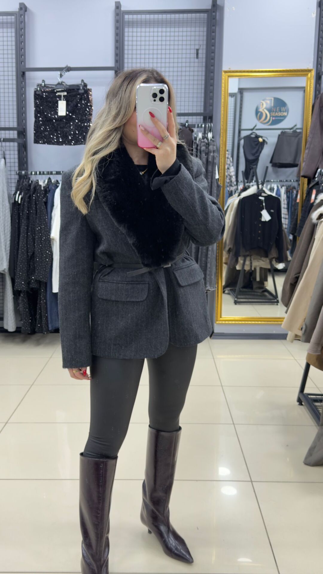 Kürkü Çıkabilen Ceket