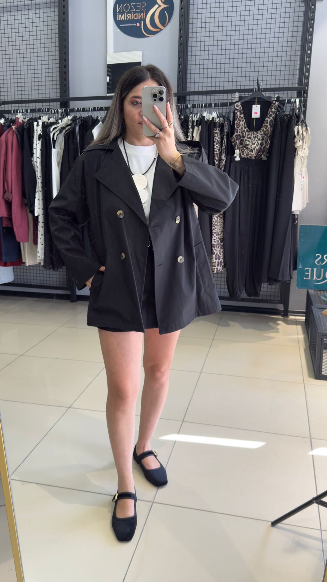 Orj Marka Astarlı Trenç