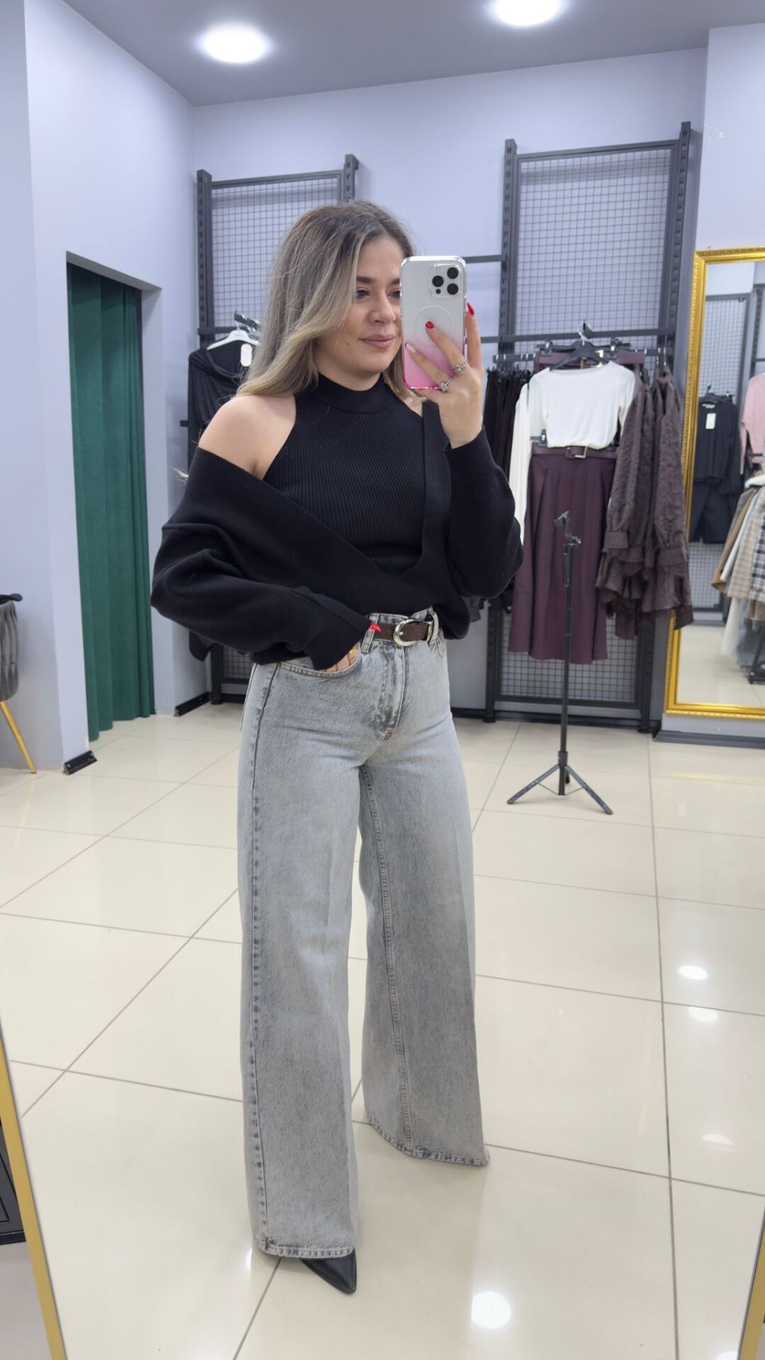 Tasarım Bluz -SİYAH