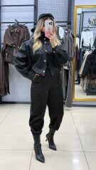 Kemerli Havuc Kesim Pantolon