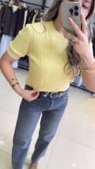 Marka Model Triko Bluz-SARI