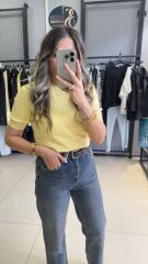 Marka Model Triko Bluz-SARI