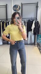 Marka Model Triko Bluz-SARI