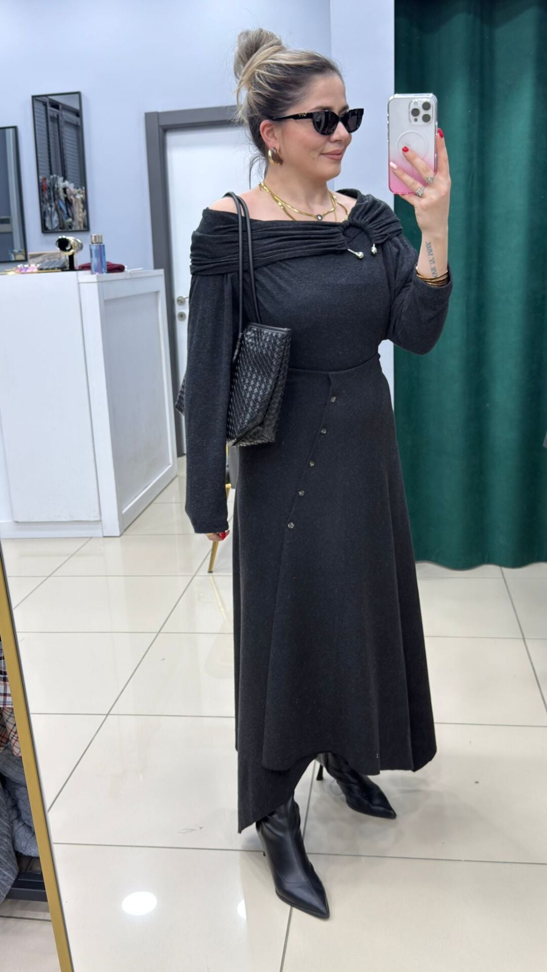 Triko Tasarım Etek