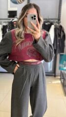 Baskılı Tasarım Bluz