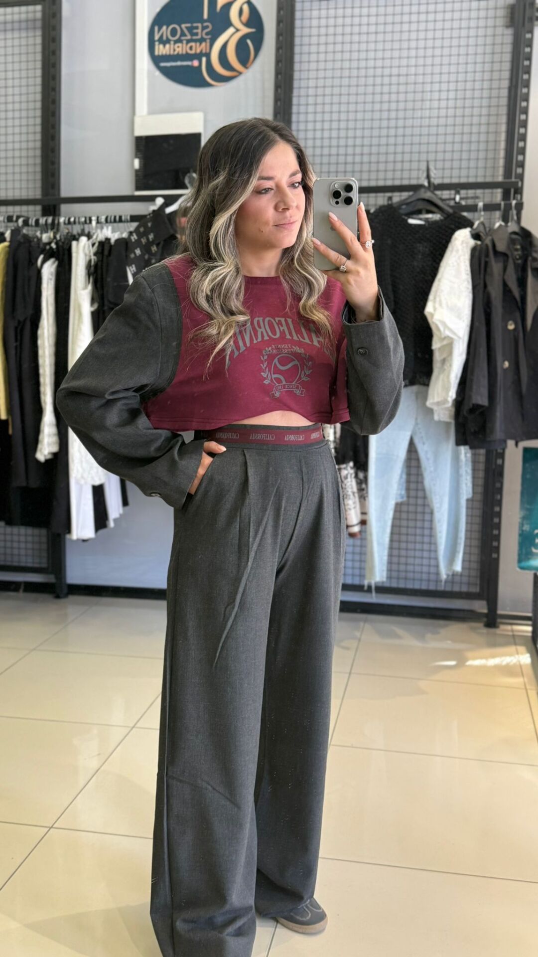 Baskılı Tasarım Bluz