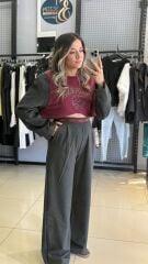 Baskılı Tasarım Bluz