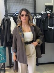 Marka Model Trenç-KAHVE