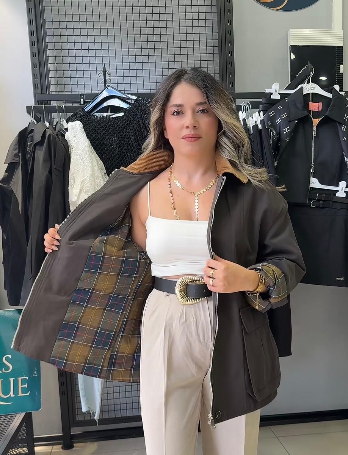 Marka Model Trenç-KAHVE