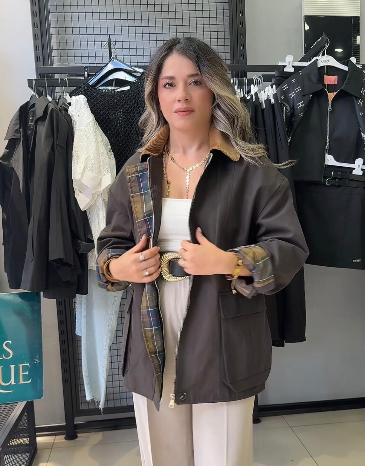 Marka Model Trenç-KAHVE