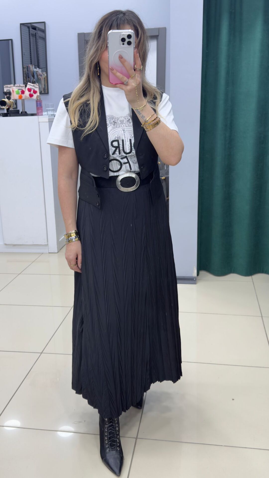 Tasarım Siyah Yelek