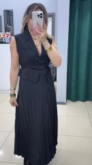 Beli Lastikli Astarlı Etek