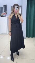 Beli Lastikli Astarlı Etek