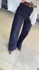 Kendinden Kemerli Likralı jean