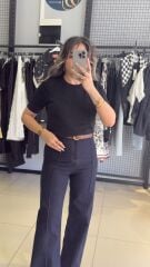 Dilvin Marka Triko Bluz-BEYAZ-KAHVE-BORDO-SİYAH