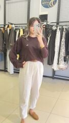 Orjınal Marka Triko Kazak-KAHVE