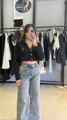 Orjınal Marka Triko Yaka HIRKA-SİYAH