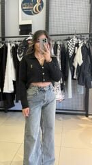 Orjınal Marka Triko Yaka HIRKA-SİYAH