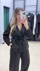 Kuşaklı Şalvar Takım