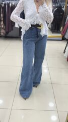 yüksek Bel Wideleg JEAN