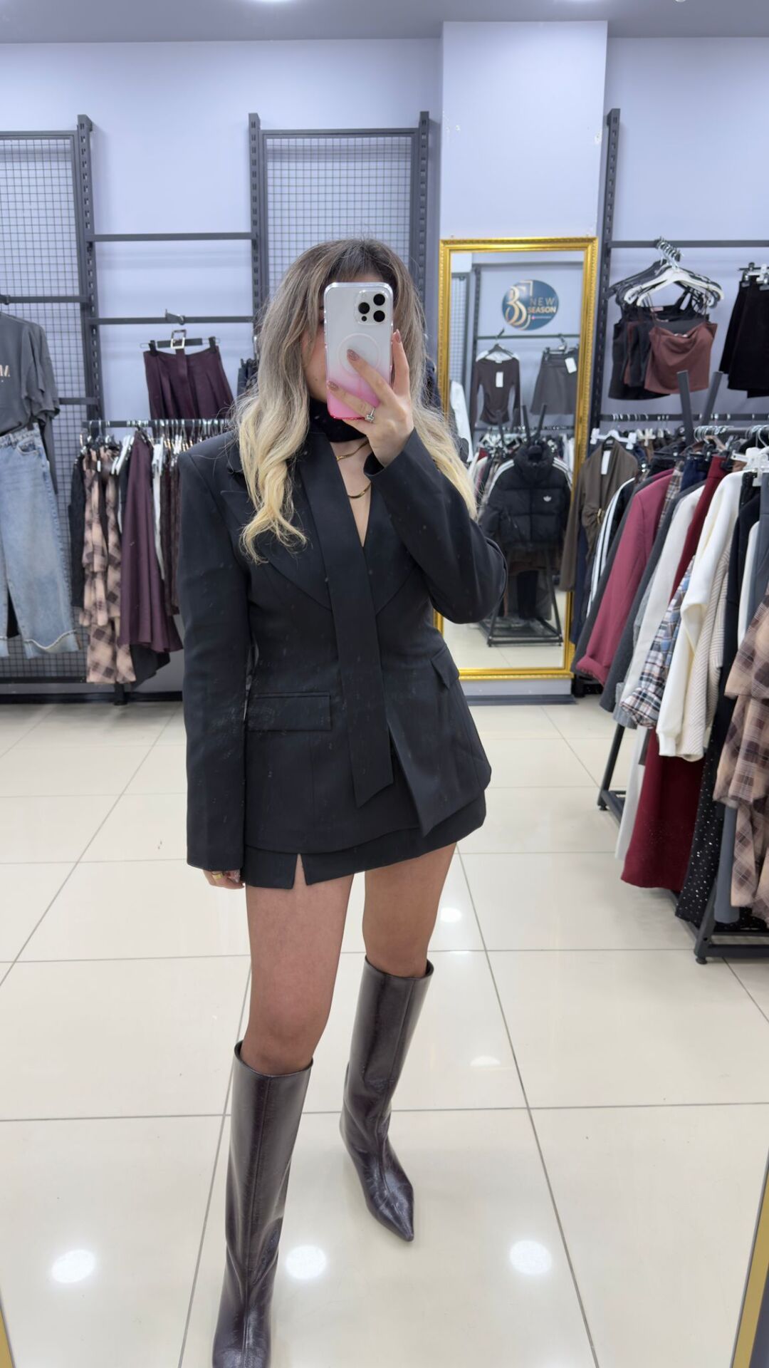 Belden oturtmalı Premıum Ceket