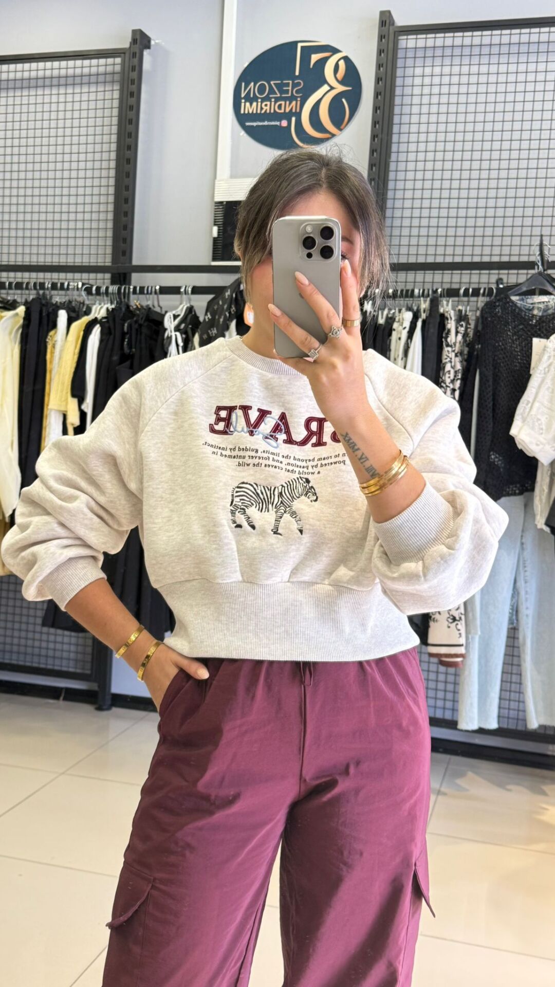 İçi Şardonlu Sweat