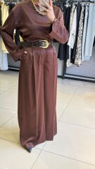 İpek Saten Pantolon