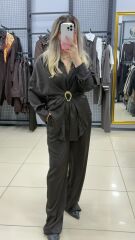 Saten Büzgülü Bros Detaylı Takım