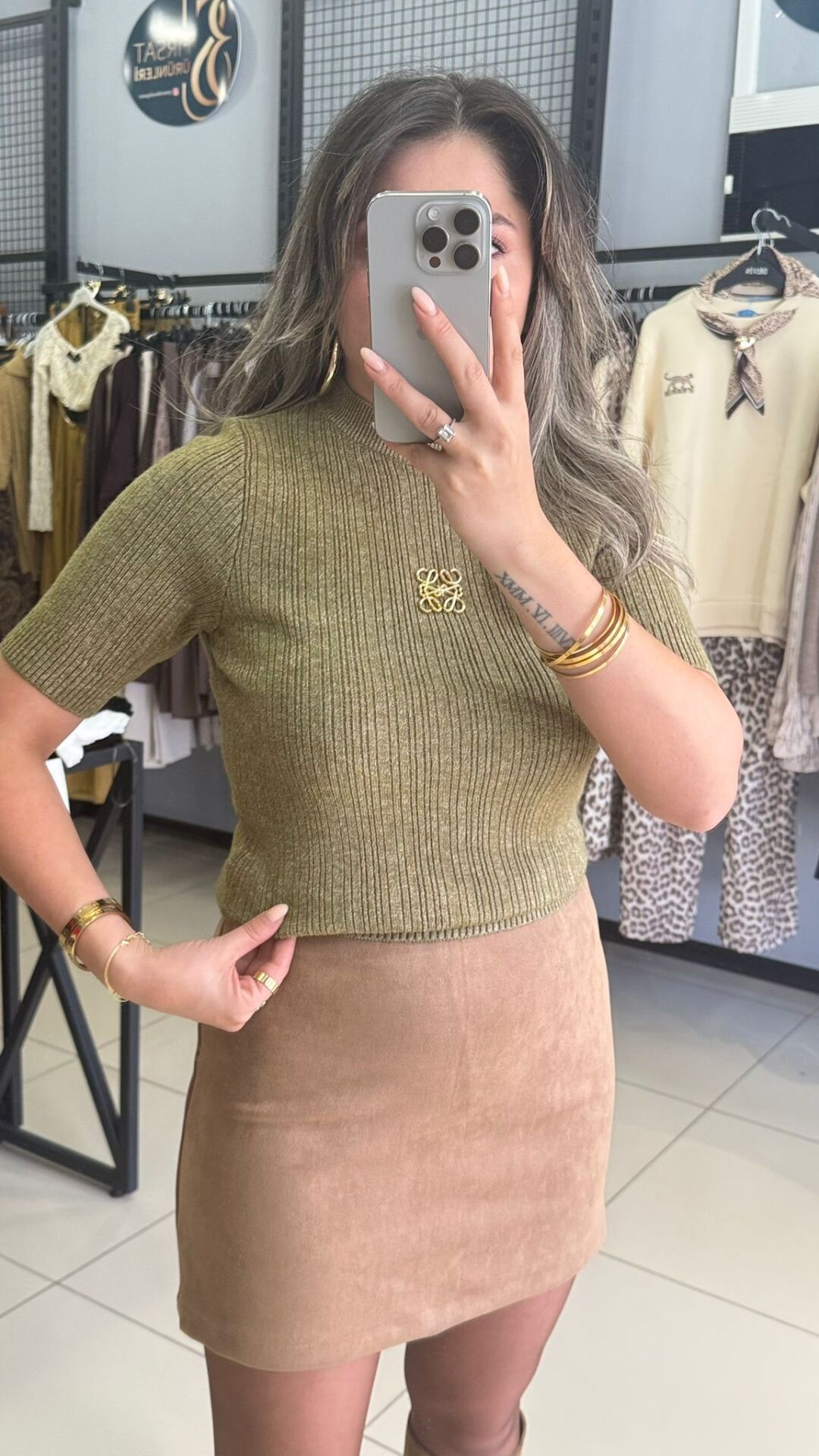 Marka Model Triko Bluz-YEŞİL