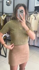 Marka Model Triko Bluz-YEŞİL