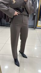 Marka Model  Yüksek Bel Kumaş Pantolon