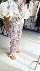 Beli Lastikli Saten Pantolon