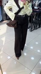 Yüksek Nel Wide Leg JEAN