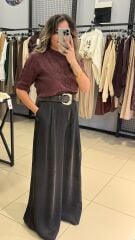 Premiım Trıko Kazak-KAHVE