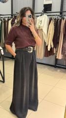 Premiım Trıko Kazak-KAHVE